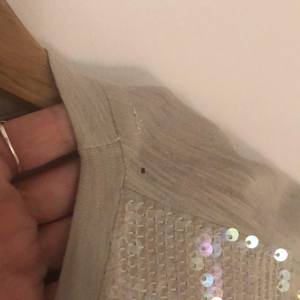 Express sequined top - Picture 4 of 5